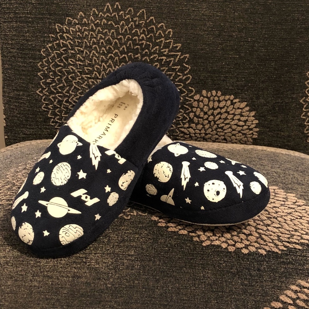 Glow in the dark slippers